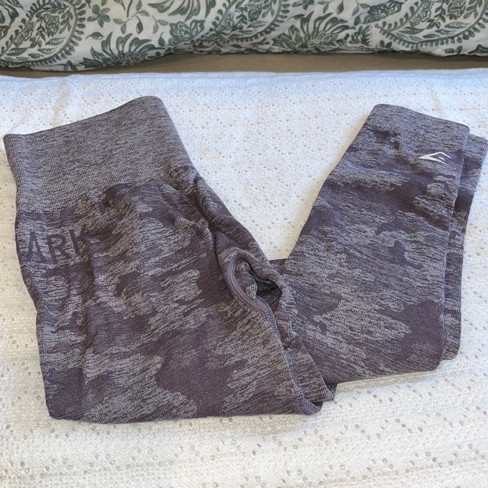 Lavender camo Gymshark leggings